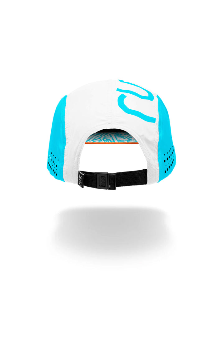Runr Miami running hat - back view