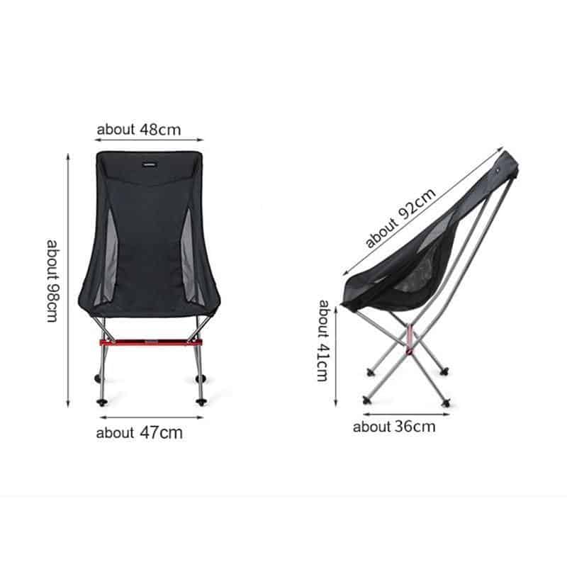 Naturehike 600D compact oversized camping Chair - HikeWare  