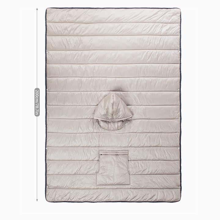 Naturehike Outdoor Camping Cloak Style Cotton Sleeping Bag (Various colours) - HikeWare  