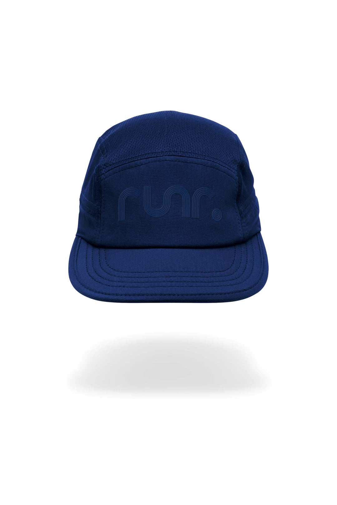 Runr Auckland running hat in navy - front view