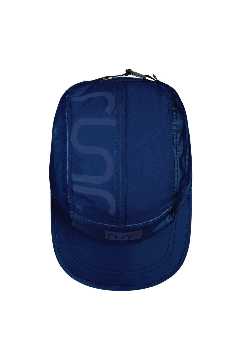 Runr Marseille running hat in navy - top view