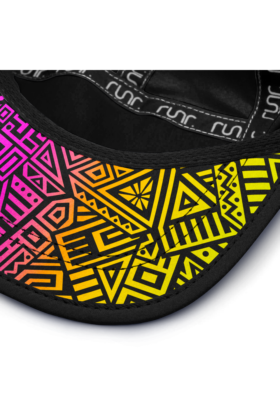 Runr New Mexico running hat - side view