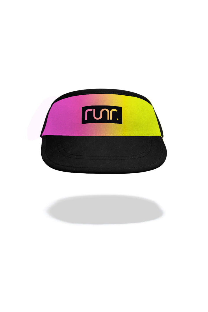 Runr New Mexico running visor - front view
