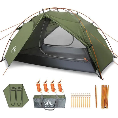 Night Cat 2 Persons backpacking tent with Aluminium Poles