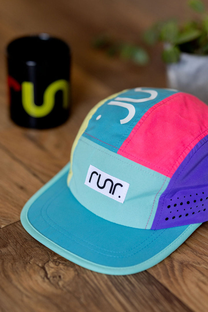 Runr Osaka running hat - back view