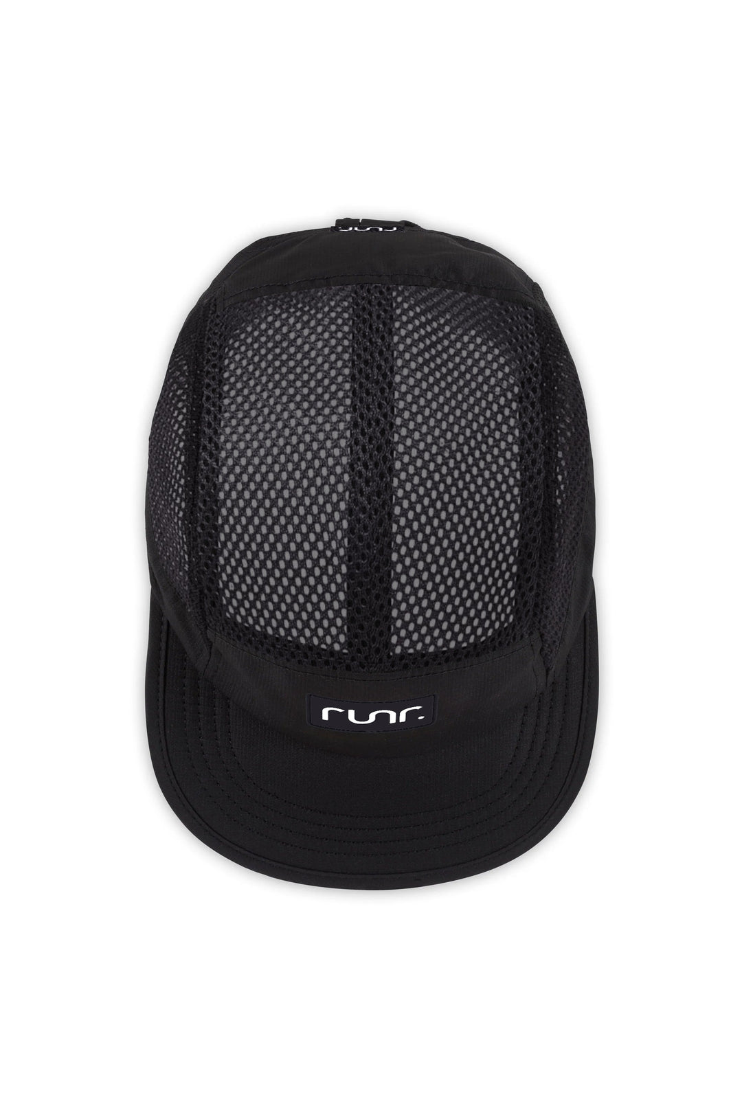 Runr Doha Airflow running hat - top view