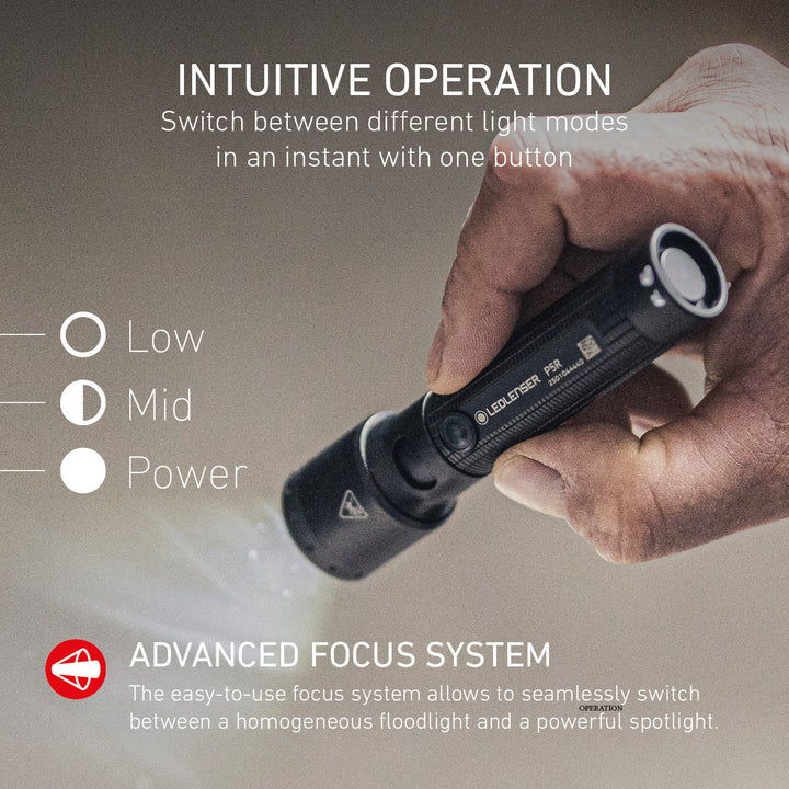 P5R Rechargeable Torch 2025, 750 Lumens - HikeWare  