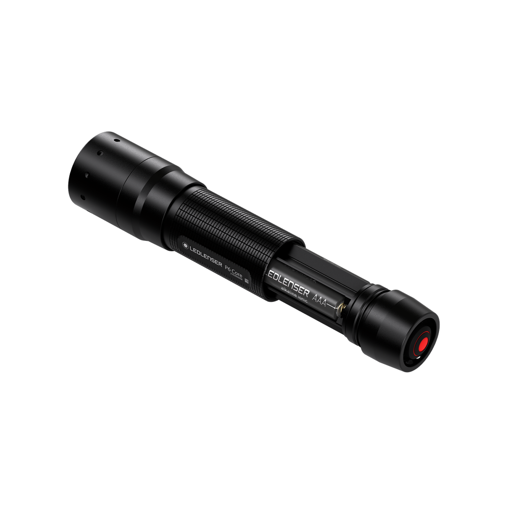 P6 Core Battery Operated Police Torch 2021, 300 Lumens - HikeWare  