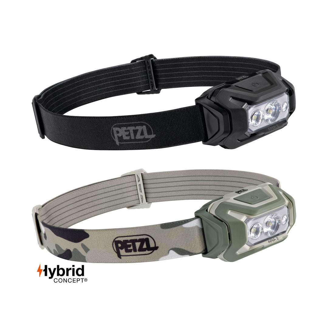 Petzl Aria 2 RGB Headlamp (Various Colours) - HikeWare  