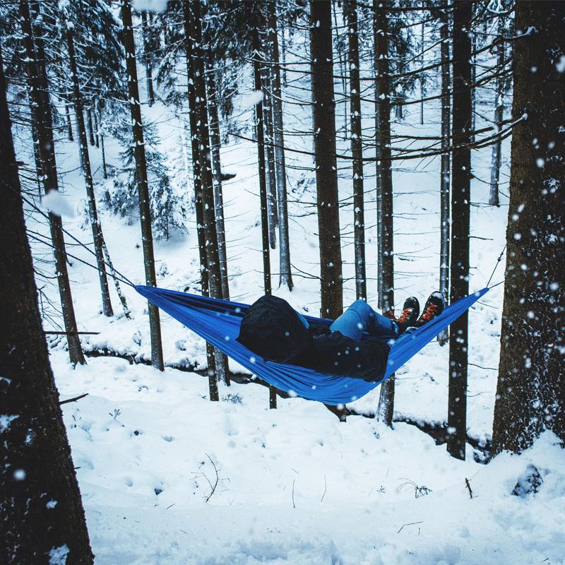 Travel Hammock Set Blue - HikeWare  