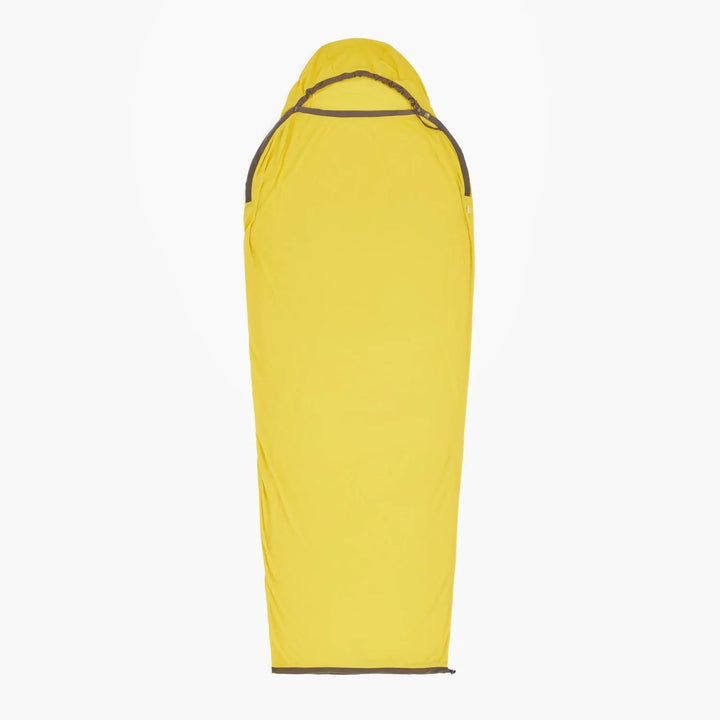 Sea To Summit Reactor Sleeping Bag Liner with Drawcord - Mummy Standard Sulphur