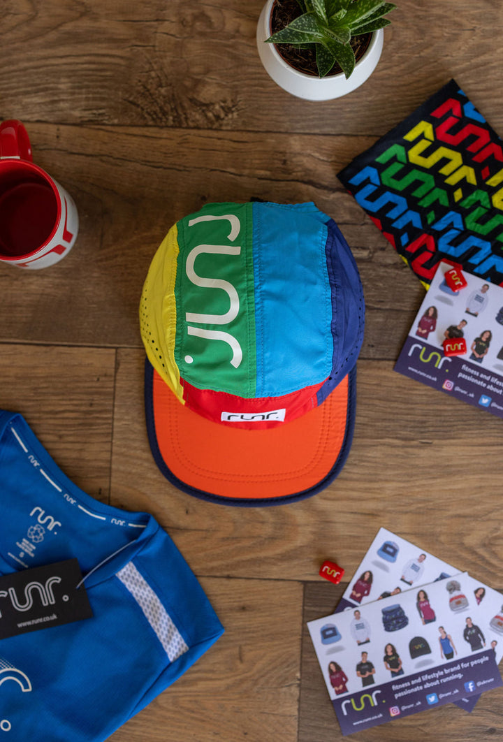 Runr Rio running hat - top view