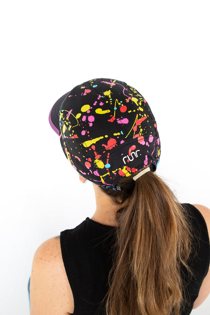 Runr Tokyo running hat - lifestyle shot