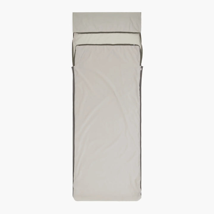 Sea To Summit Silk Blend Sleeping Bag Liner (Thermal Boost + 8%) - Rectangular Grey