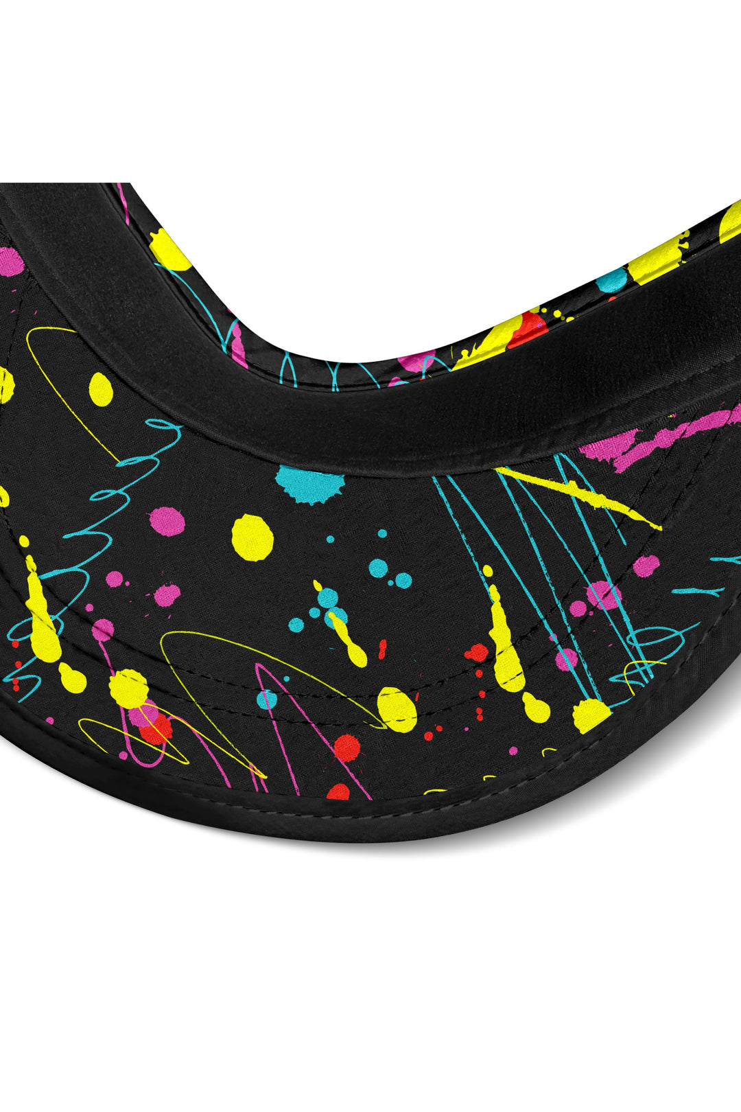 Runr Tokyo running visor - under-peak view