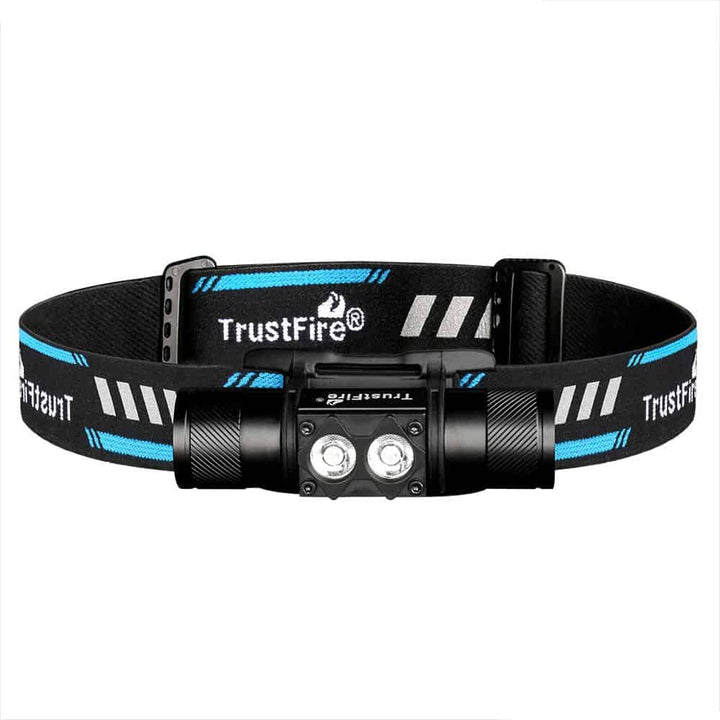 Trustfire H5R Headlamp 600 Lumens 18650 Battery Light IP68 - HikeWare  