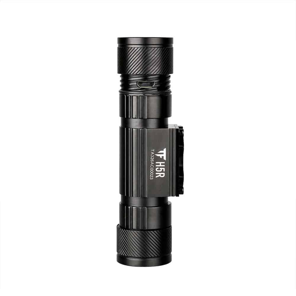Trustfire H5R Headlamp 600 Lumens 18650 Battery Light IP68 - HikeWare  