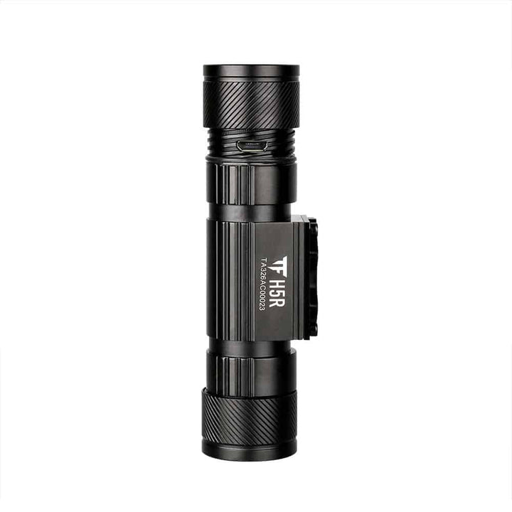 Trustfire H5R Headlamp 600 Lumens 18650 Battery Light IP68 - HikeWare  