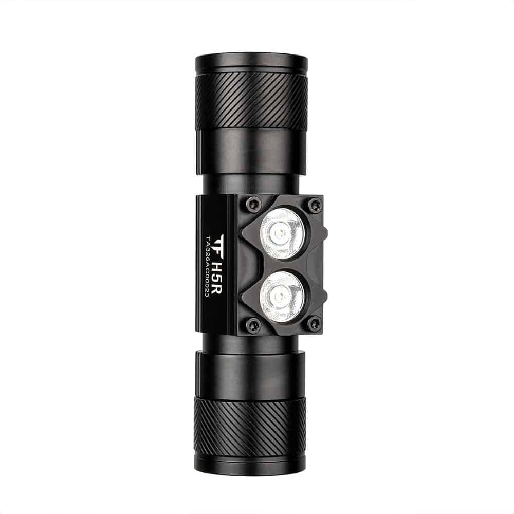 Trustfire H5R Headlamp 600 Lumens 18650 Battery Light IP68 - HikeWare  