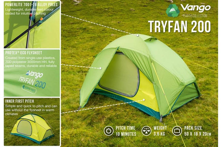 Vango Tryfan 200 2 Person Tent