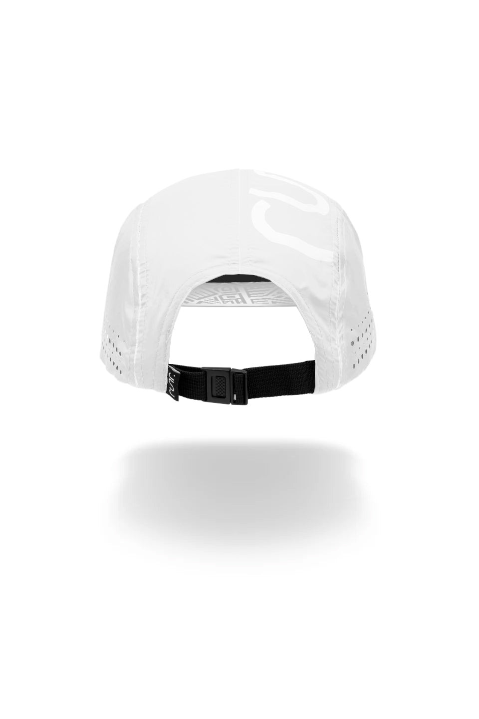 Runr Vienna running hat in white - back view