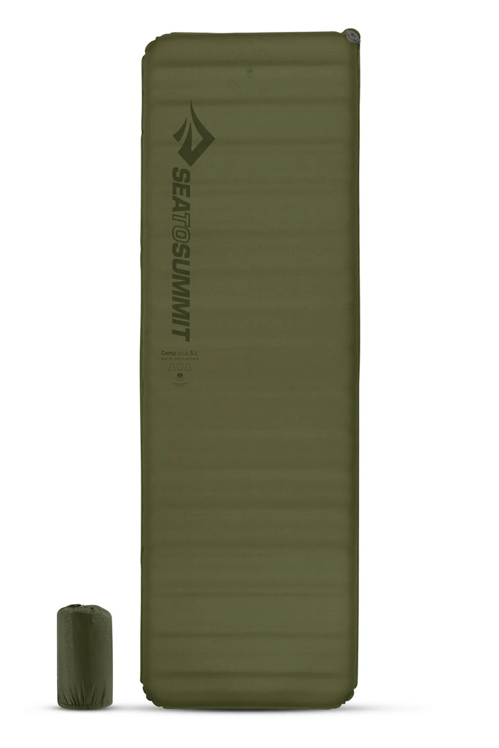 Sea To Summit Camp Plus Self Inflating Rectangular Mat - Large Moss