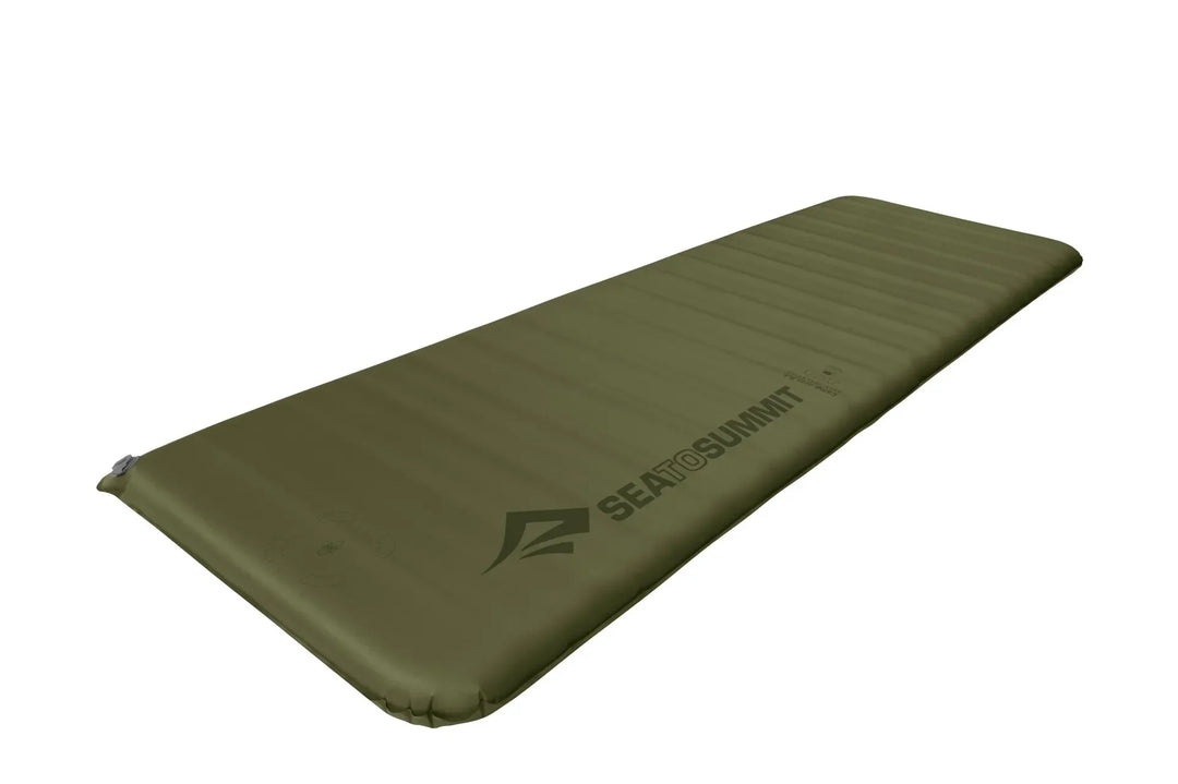 Sea To Summit Camp Plus Self Inflating Rectangular Mat - Large Moss