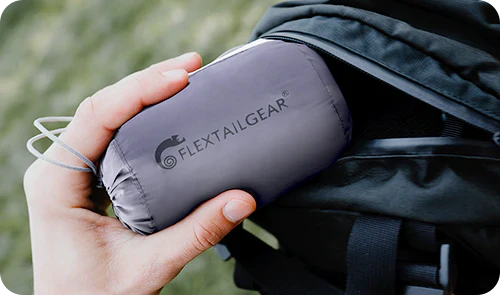 Flextail ZERO PILLOW-B Shape Inflatable Camping Air Pillow - HikeWare  