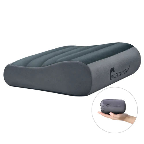Flextail ZERO PILLOW-B Shape Inflatable Camping Air Pillow - HikeWare  