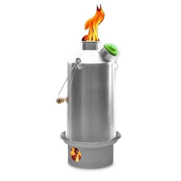 Kelly Kettle Base Camp 1.6 ltr (Stainless Steel) + Whistle - HikeWare  