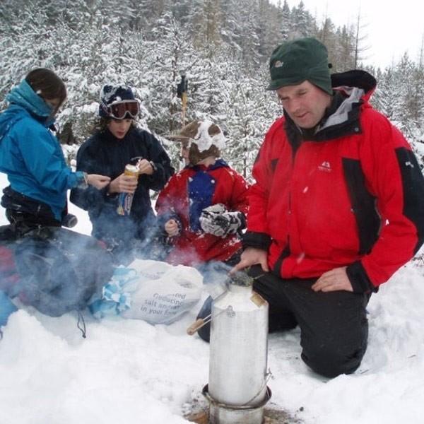 Kelly Kettle Base Camp 1.6 ltr (Stainless Steel) + Whistle - HikeWare  