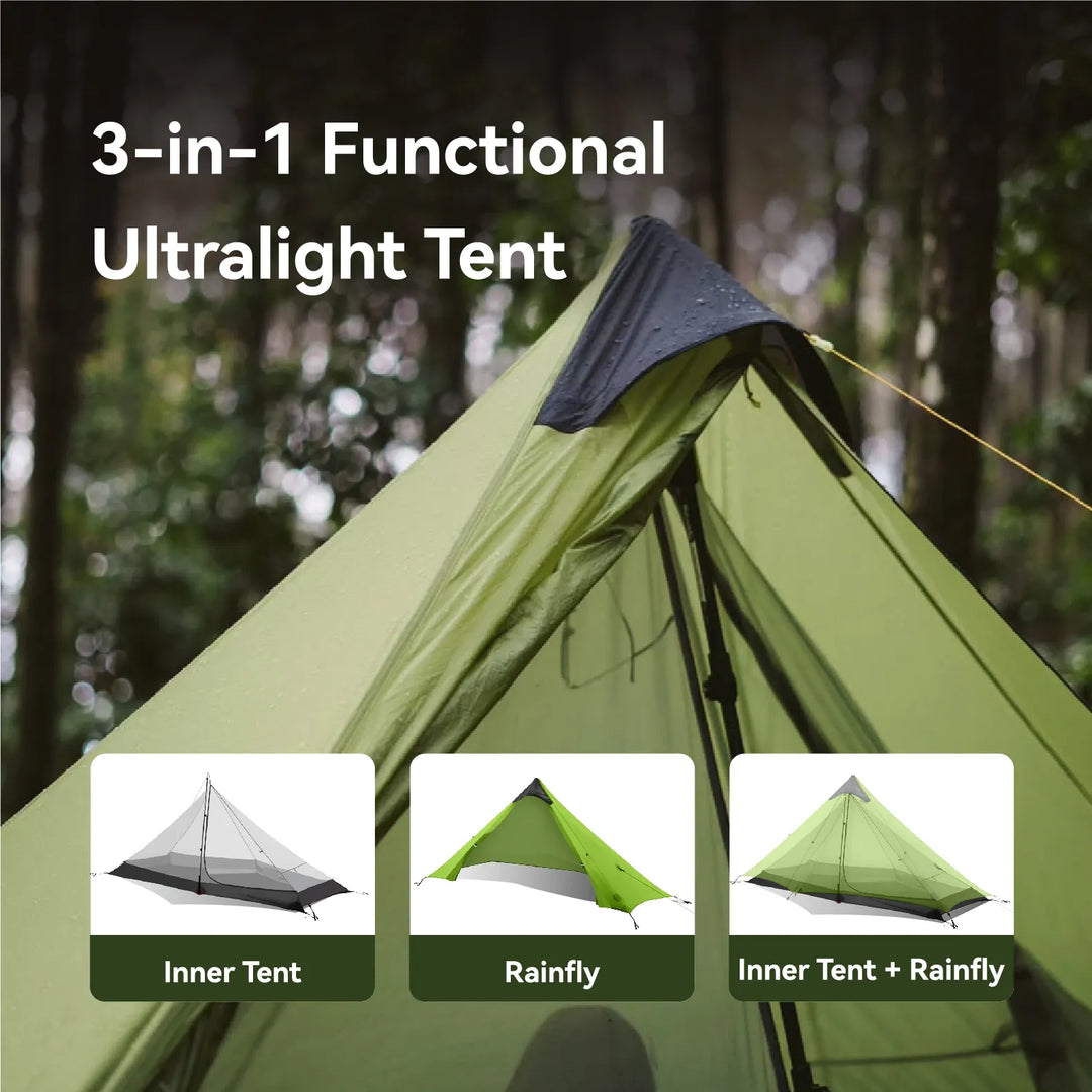 Night Cat 1 Person Ultra Lightweight Backpacking Tent