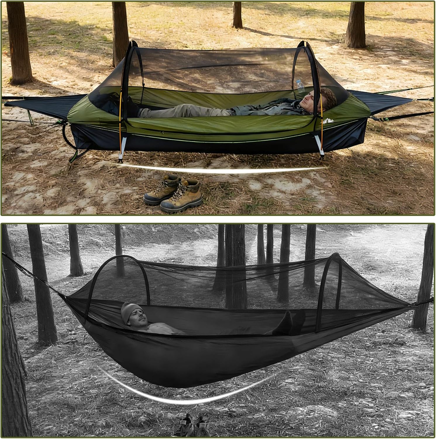 night cat hängematte Pro Flat-Lay Hammock Tent with Sleeping Pad – Complete Camping System Jugendfahrrad BULLS Zarena Street meta-size-chart-driggs-calyer-chart Size:X-Large 29 【What it Contains】The set