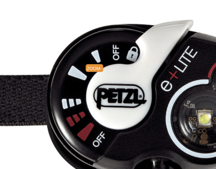 Petzl e+LITE Headlamp | Torch - HikeWare  