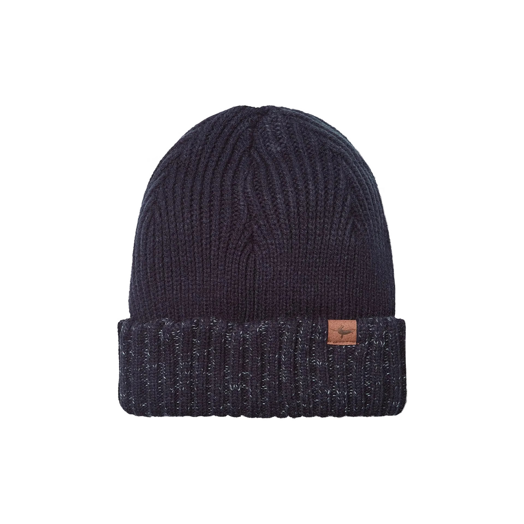 Sealskinz Bacton waterproof roll cuff beanie in navy