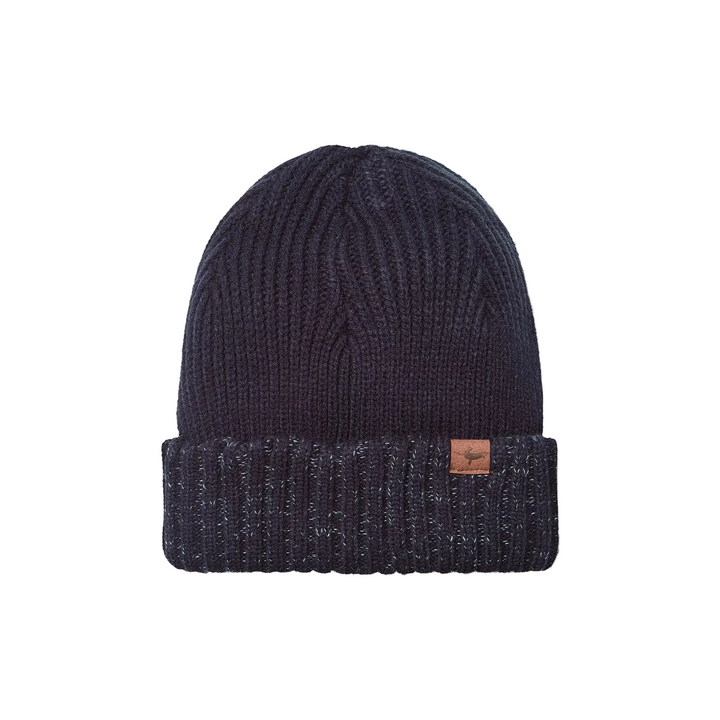 Sealskinz Bacton waterproof roll cuff beanie in navy