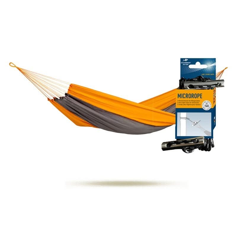 Silk Traveller Hammock Set (includes Micro Ropes) - HikeWare  
