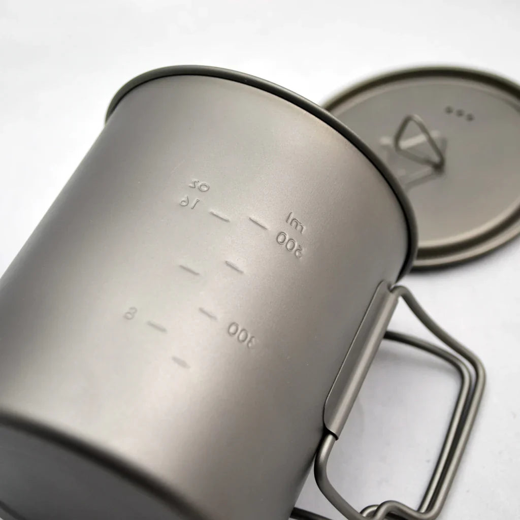 Toaks Titanium Lightweight pots with Lid
