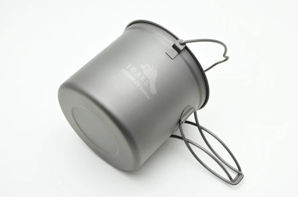 Toaks Titanium Pot with Bail Handle (Various Size)