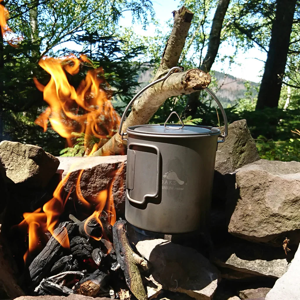 Toaks Titanium Pot with Bail Handle (Various Size)