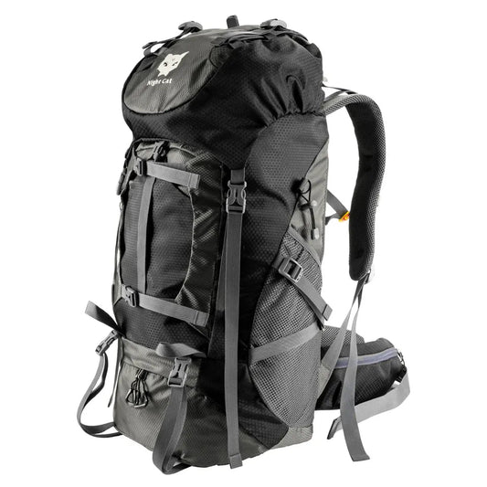 70L Night Cat Hiking Backpack - HikeWare  Introducing the 70L Night Cat Hiking Backpack: your lightweight, spacious and organised companion for unforgettable outdoor adventures.