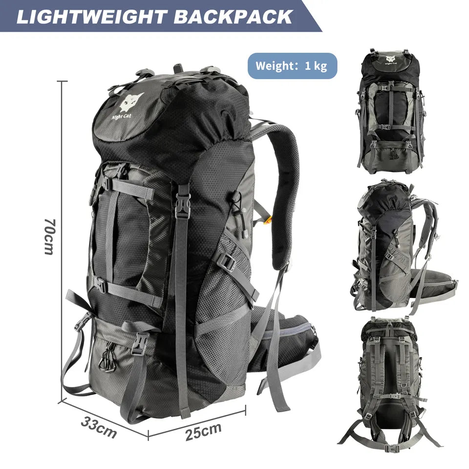 70 liter hiking backpack best sale