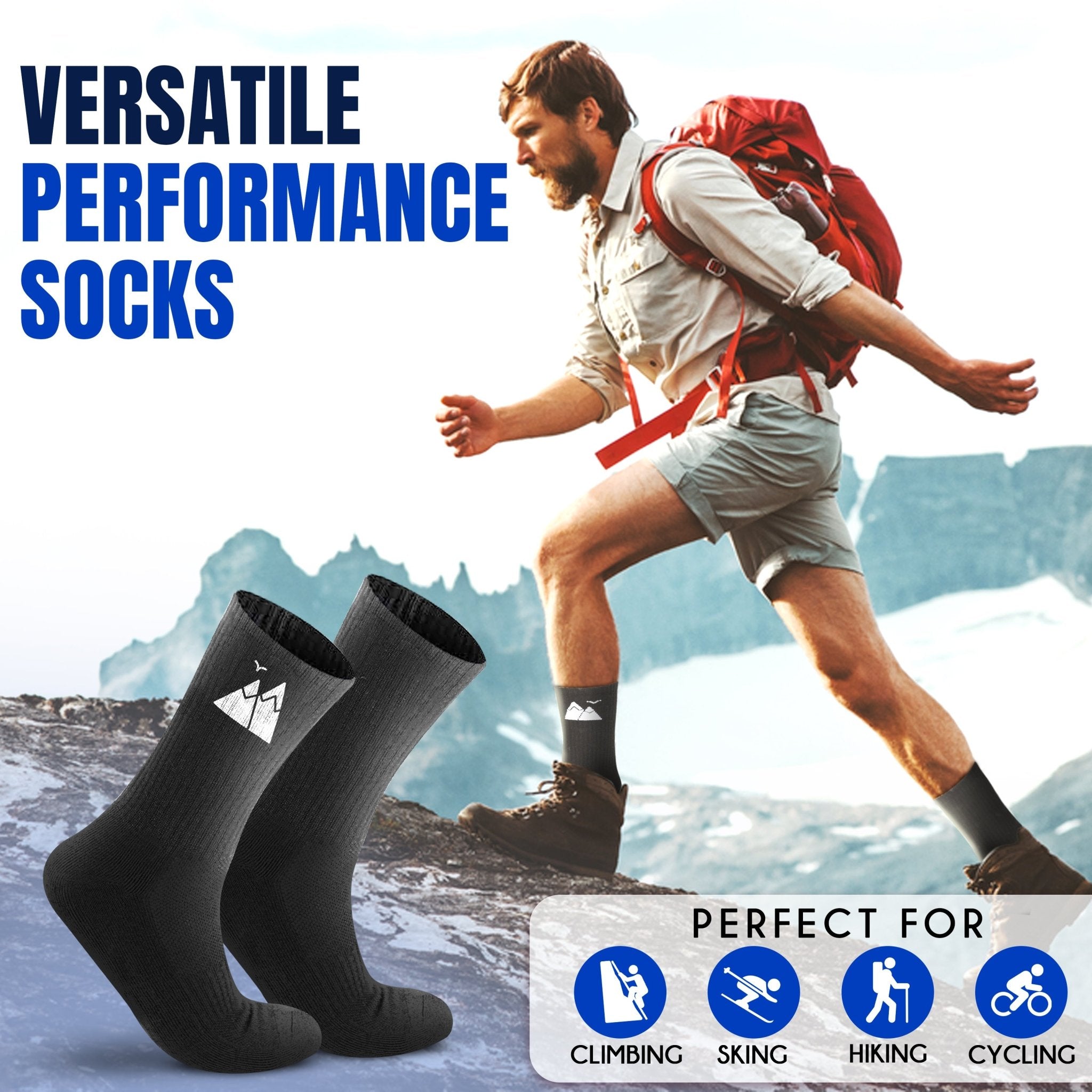 Mens thermal deals boot socks