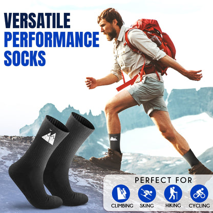 HikeWare Premium Merino Wool Socks - Warm Mens Thermal Socks for Hiking and Walking - Moisture-Wicking, Breathable Boot Socks for Men & Women - HikeWare  Buy HikeWare Premium Merino Wool Socks for Men and Women - Warm, Breathable Mesh, Moisture-Wicking, Durable, Odour Resistant for only £15.99 at HikeWare!