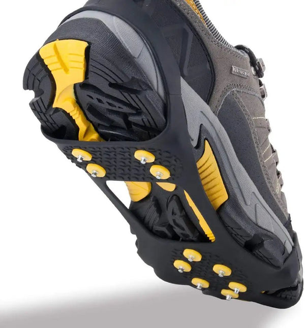 Silicone Ice Crampons With 10 Steel Studs