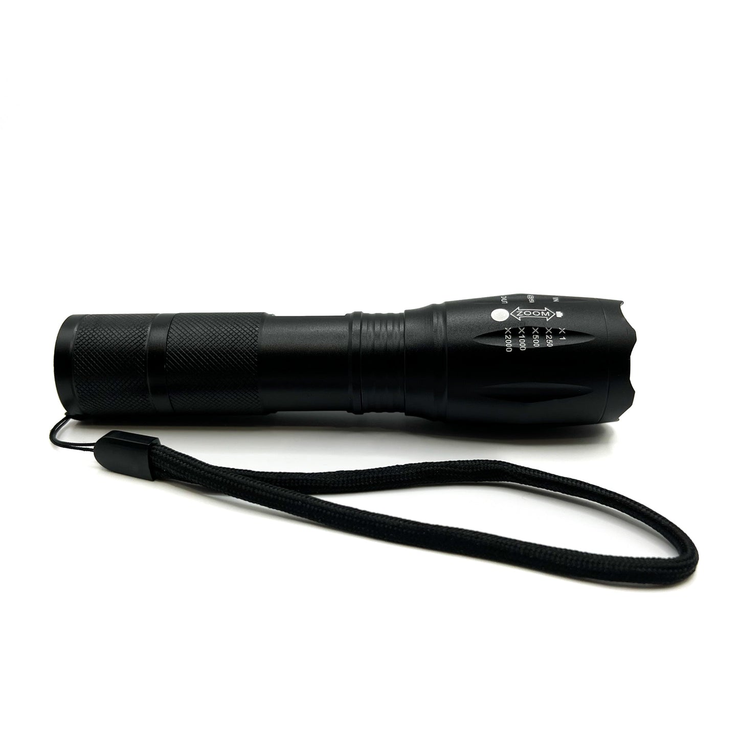 Tactical LED Flashlight & Carry Case - HikeWare