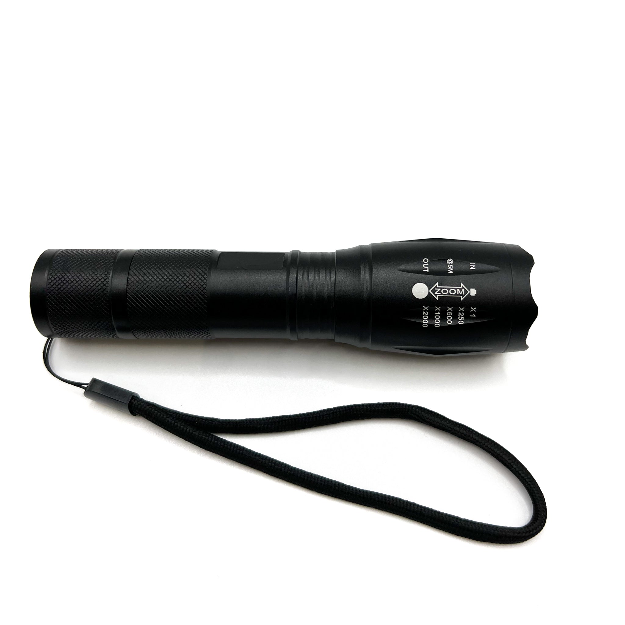 Tactical LED Flashlight & Carry Case - HikeWare  Upgrade your camping gear with this high-power 1000 lumens Tactical LED Flashlight. Versatile and reliable for all environments.