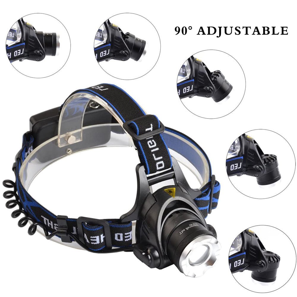 TS Waterproof Rechargeable Headlamp - HikeWare  Illuminate your outdoor adventures with the TS Waterproof Rechargeable Headlamp - high-performance, adjustable beam, and included battery.
